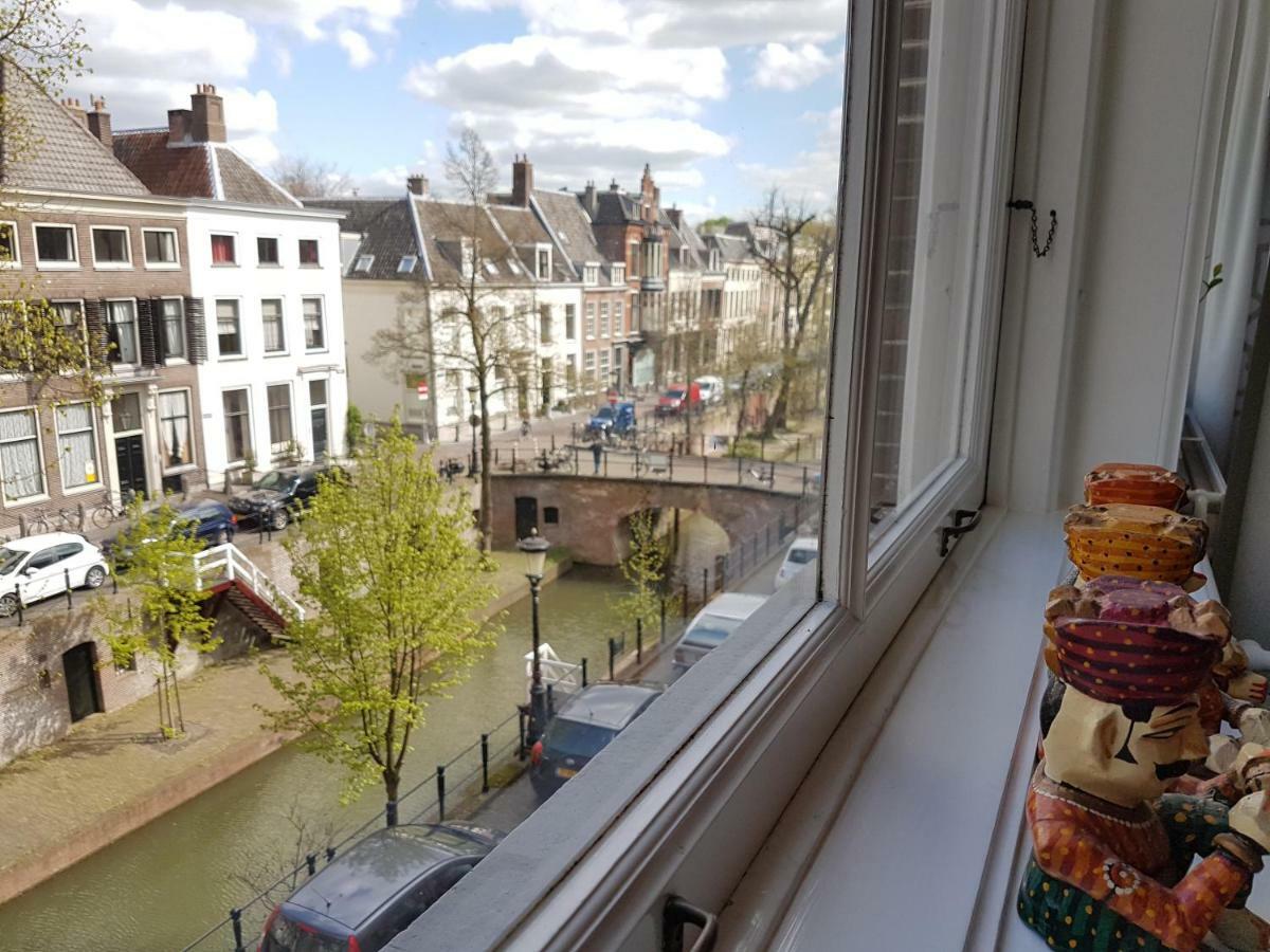 Large Historical Apartment & Canal Terrace أوترخت المظهر الخارجي الصورة