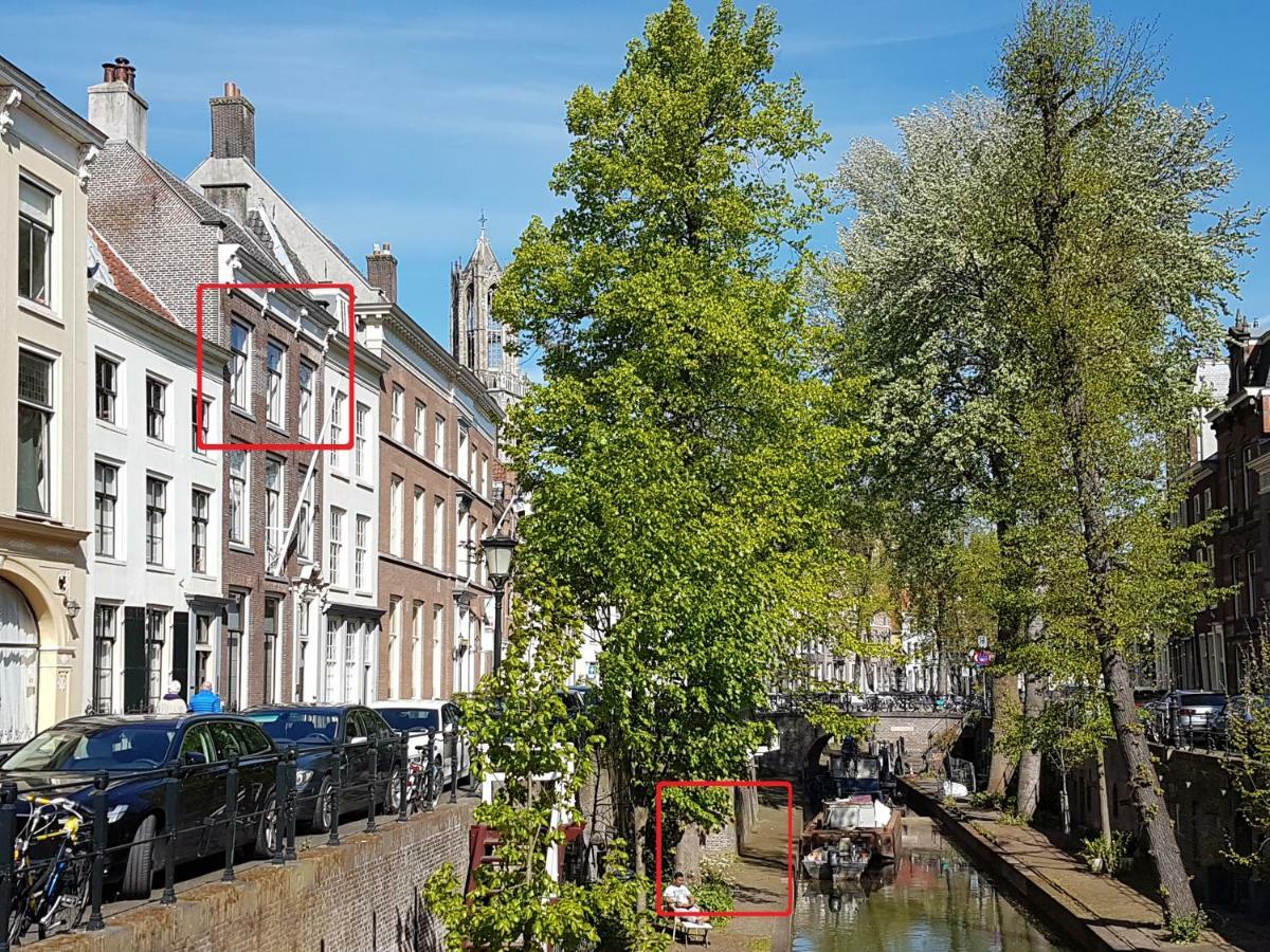 Large Historical Apartment & Canal Terrace أوترخت المظهر الخارجي الصورة