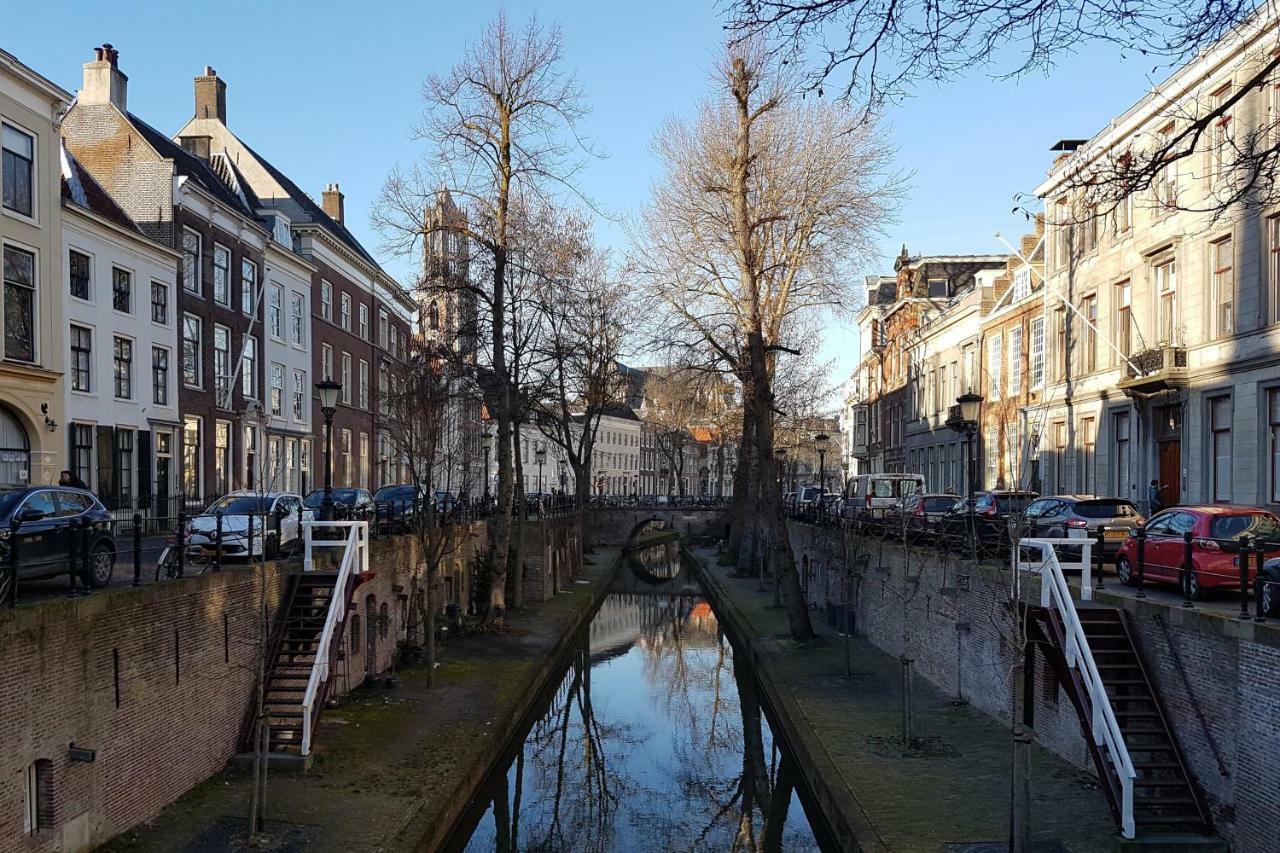 Large Historical Apartment & Canal Terrace أوترخت المظهر الخارجي الصورة